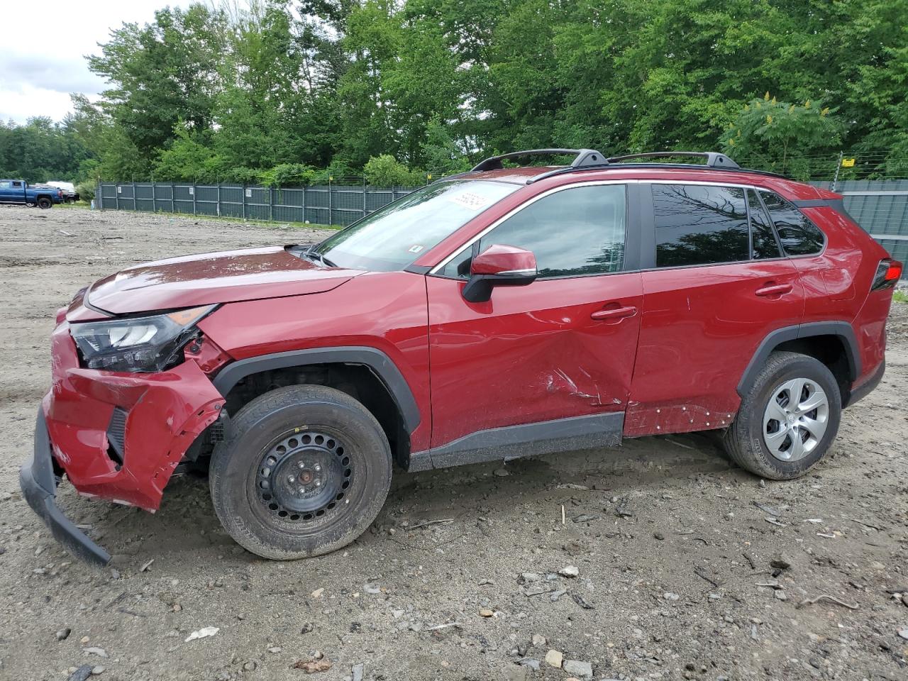 Lot #2861663777 2021 TOYOTA RAV4 LE