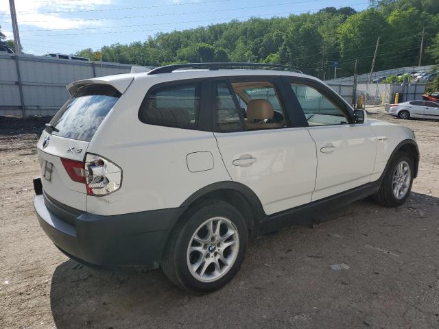 2004 BMW X3 2.5I VIN: WBXPA73484WB24402 Lot: 58041734