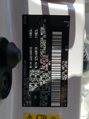 2016 Lexus Nx 200T Base VIN: JTJYARBZ2G2047140 Lot: 55797124