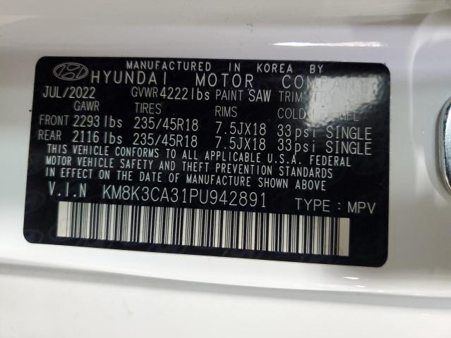 2023 Hyundai Kona N Line VIN: KM8K3CA31PU942891 Lot: 60497704