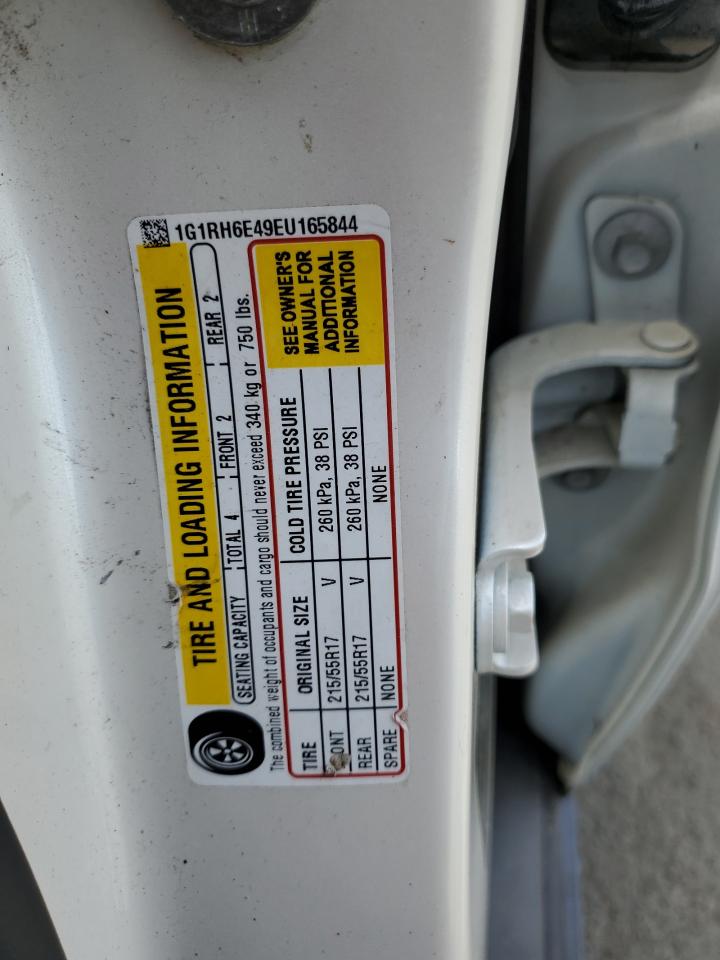 2014 Chevrolet Volt vin: 1G1RH6E49EU165844