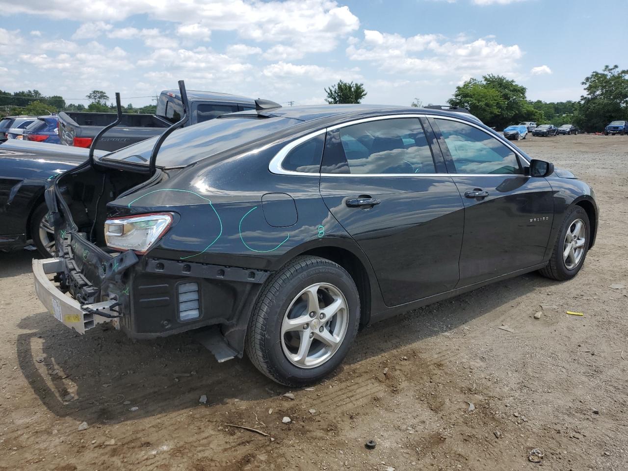 1G1ZB5ST8HF278510 2017 Chevrolet Malibu Ls