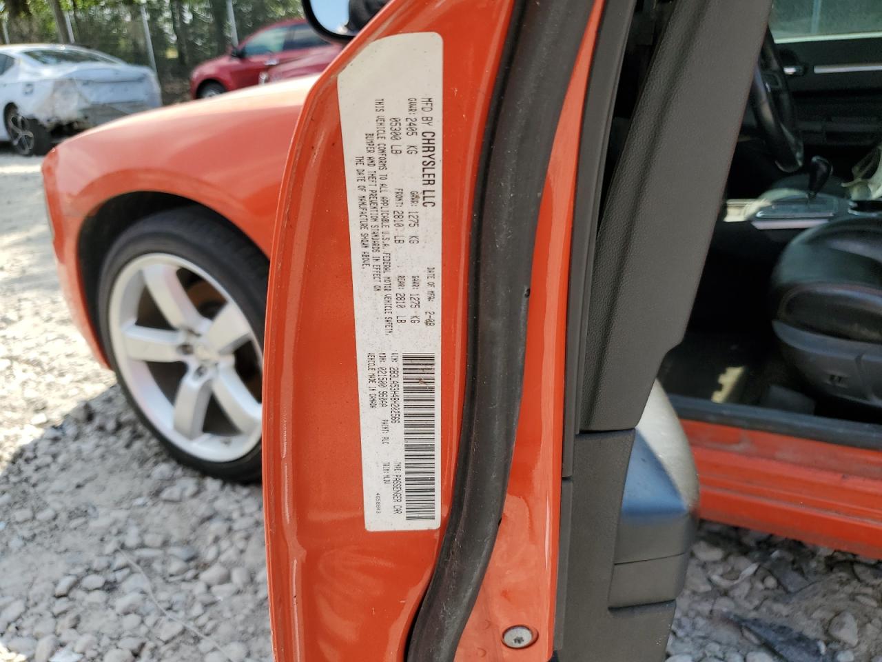 2B3LA53H48H202566 2008 Dodge Charger R/T