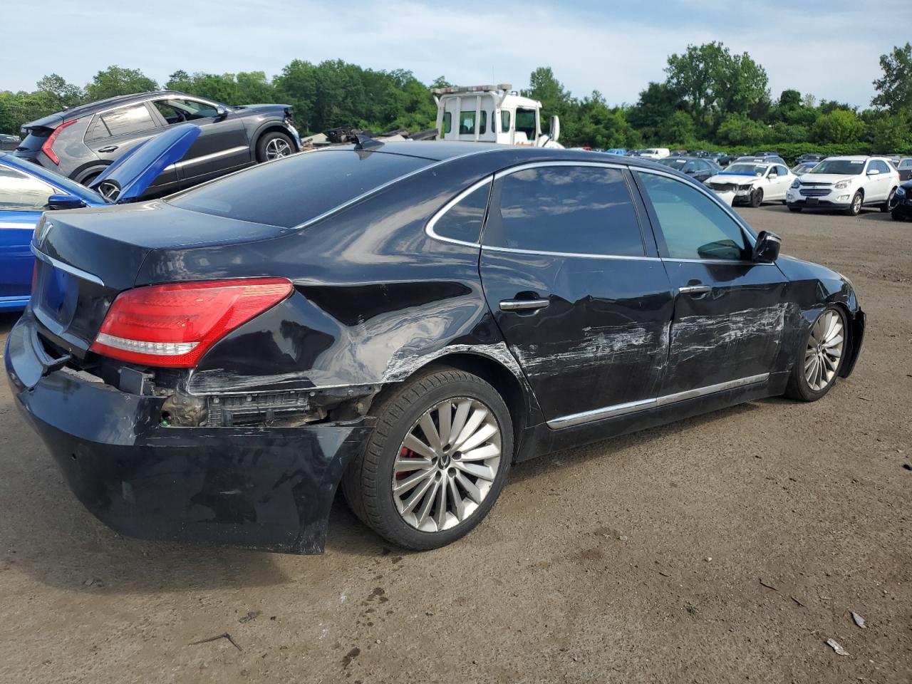 KMHGH4JH9FU098557 2015 Hyundai Equus Signature