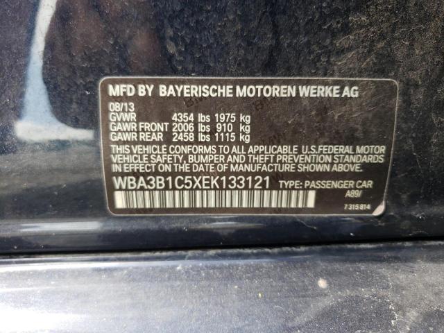 2014 BMW 320 I VIN: WBA3B1C5XEK133121 Lot: 59616464