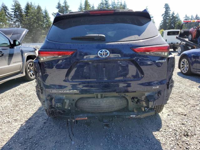 2021 Toyota Highlander Hybrid Xle VIN: 5TDHBRCH5MS532222 Lot: 59609404