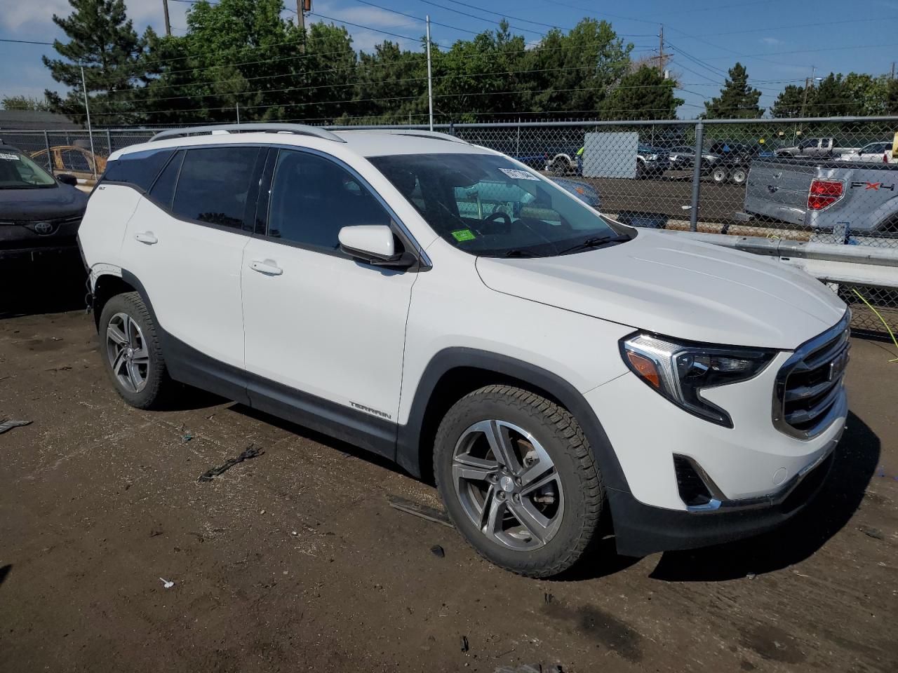 2019 GMC Terrain Slt vin: 3GKALVEV6KL327266