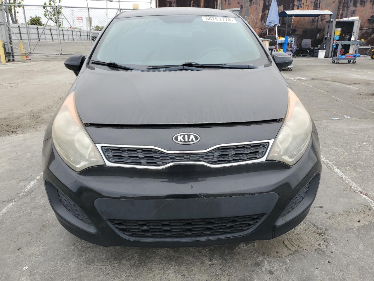 2012 Kia Rio Ex vin: KNADN5A32C6067805