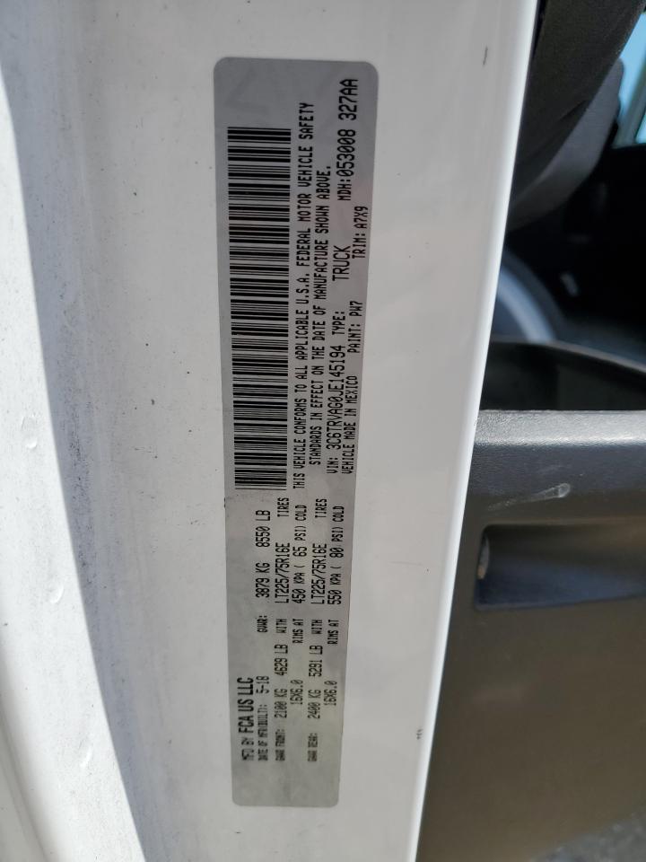 3C6TRVAG0JE145194 2018 Ram Promaster 1500 1500 Standard