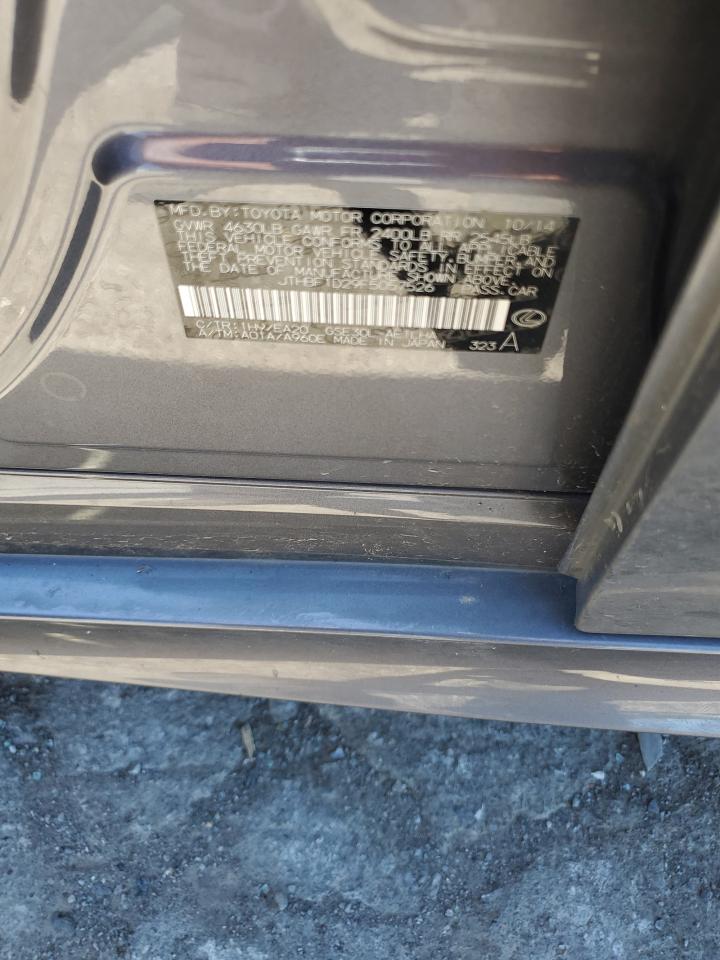 JTHBF1D29F5057526 2015 Lexus Is 250