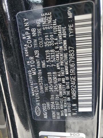 2024 Hyundai Palisade Sel VIN: KM8R24GE1RU679837 Lot: 59881584