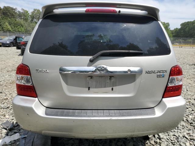 2006 Toyota Highlander Hybrid VIN: JTEDW21A060015220 Lot: 60573994