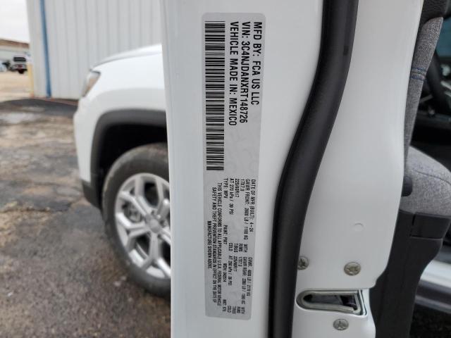 2024 Jeep Compass Sport VIN: 3C4NJDANXRT148726 Lot: 58080034