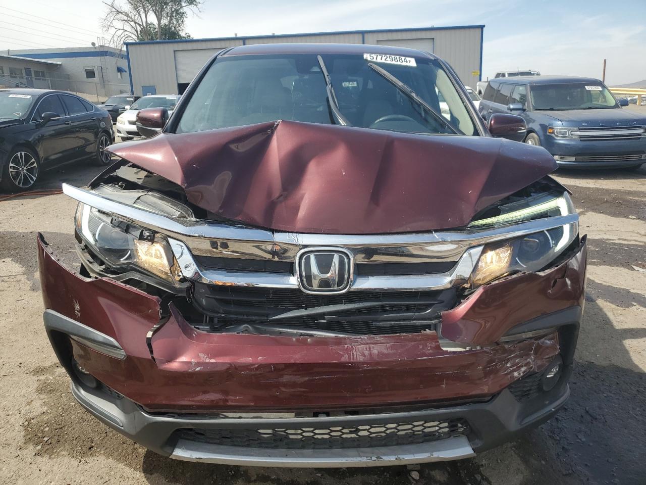 2020 Honda Pilot Ex vin: 5FNYF5H3XLB005564