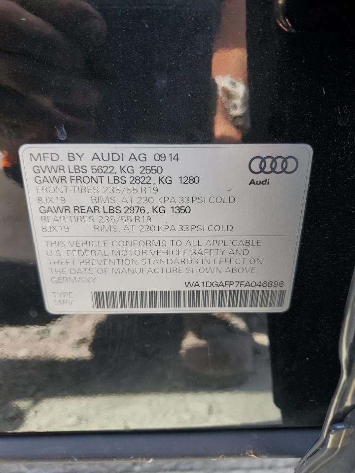 WA1DGAFP7FA046896 2015 Audi Q5 Premium Plus