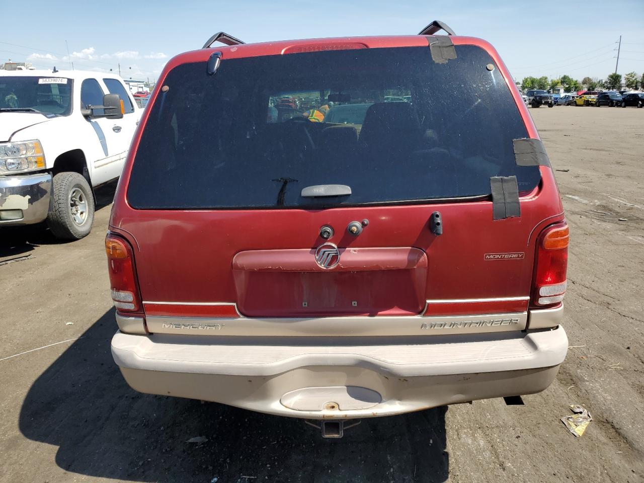 4M2DU86P91UJ06587 2001 Mercury Mountaineer