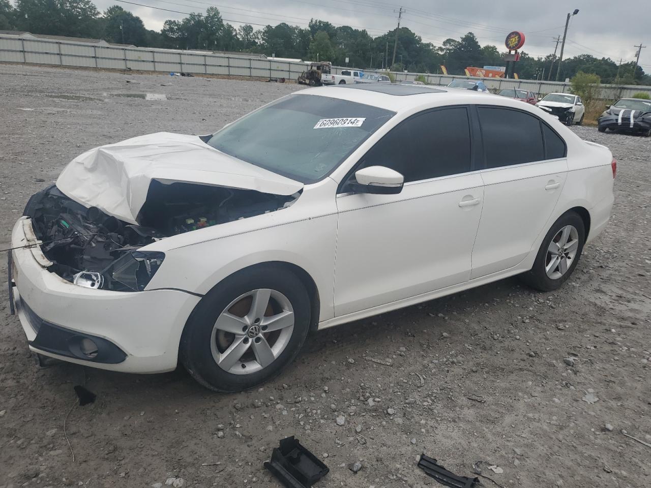 2012 Volkswagen Jetta Tdi vin: 3VWLL7AJXCM360461