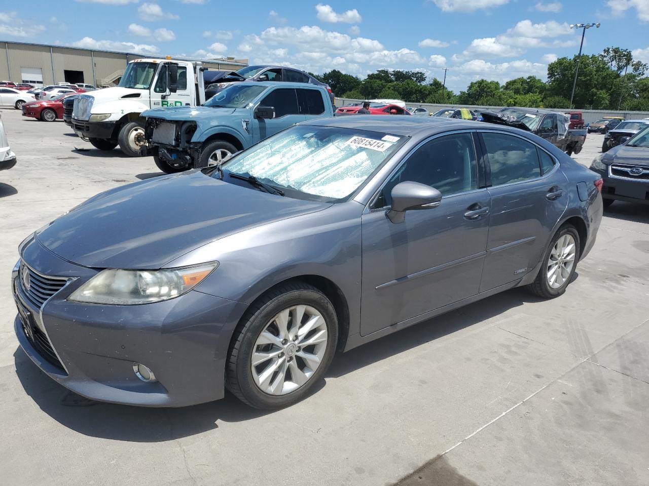 2013 Lexus Es 300H vin: JTHBW1GG5D2012427