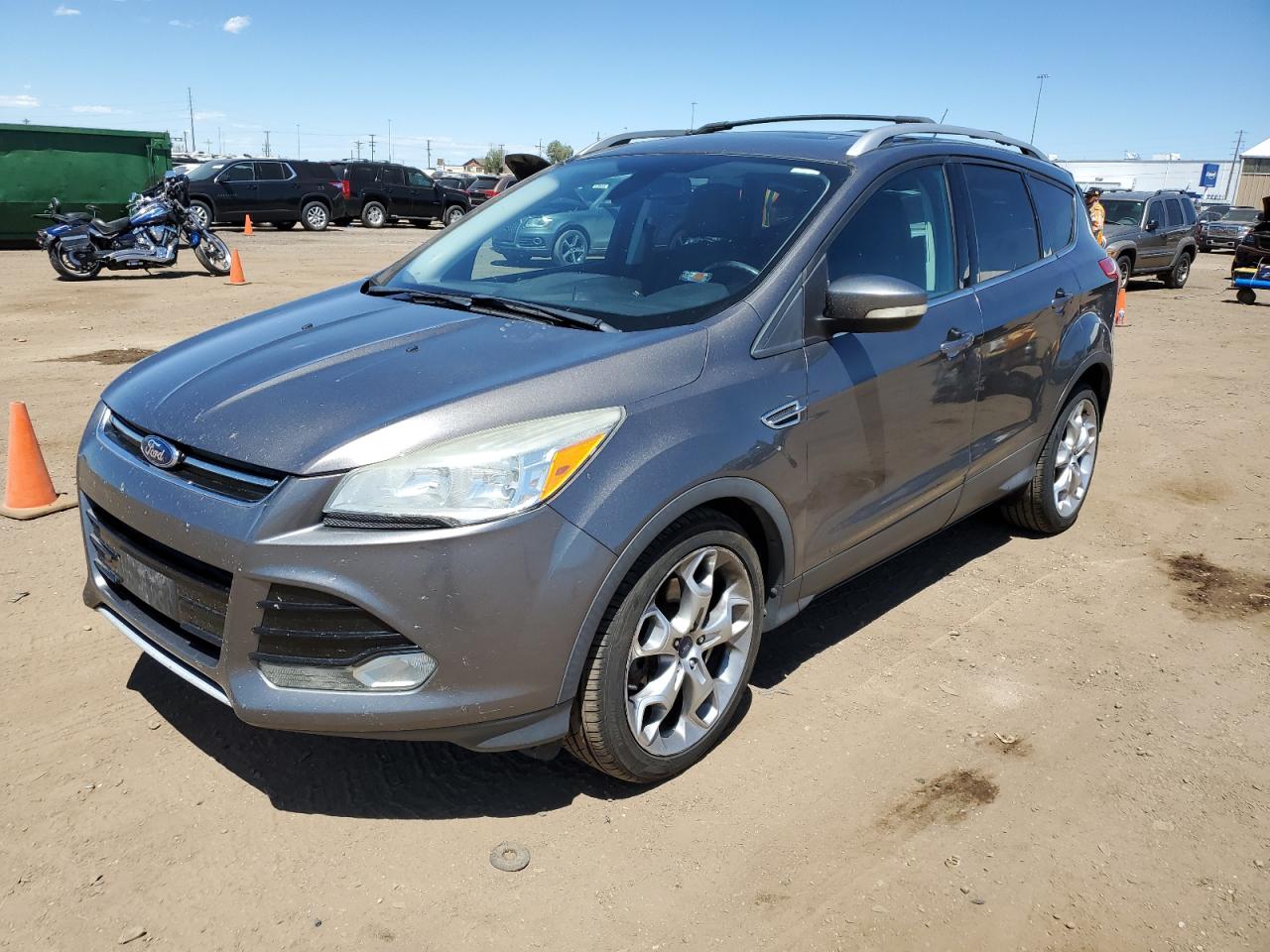 2014 Ford Escape Titanium vin: 1FMCU0J93EUA30099