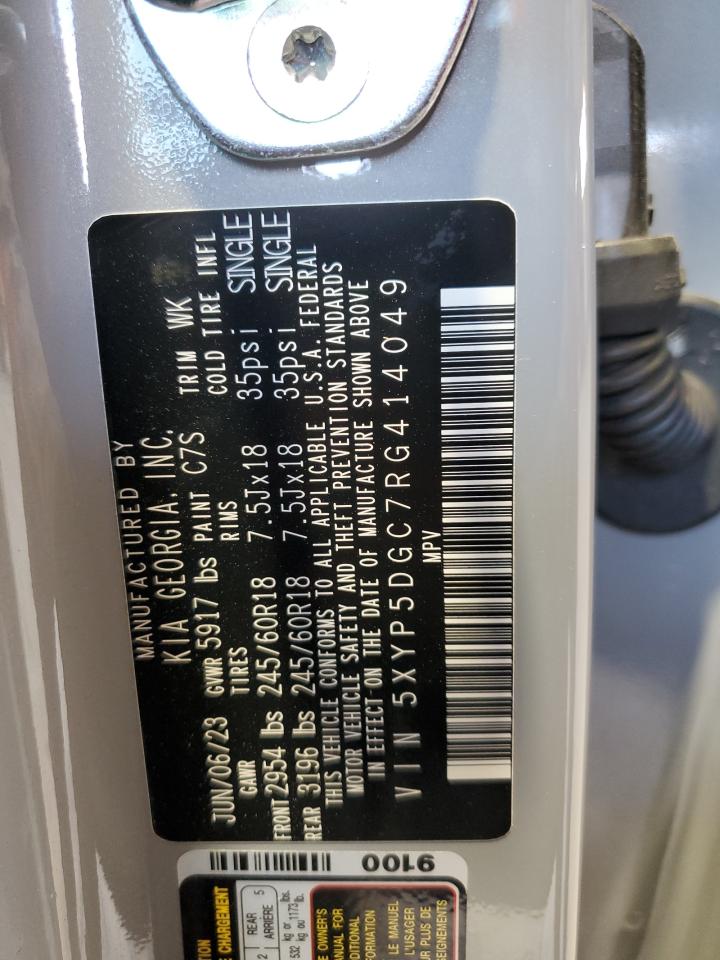 5XYP5DGC7RG414049 2024 Kia Telluride Sx