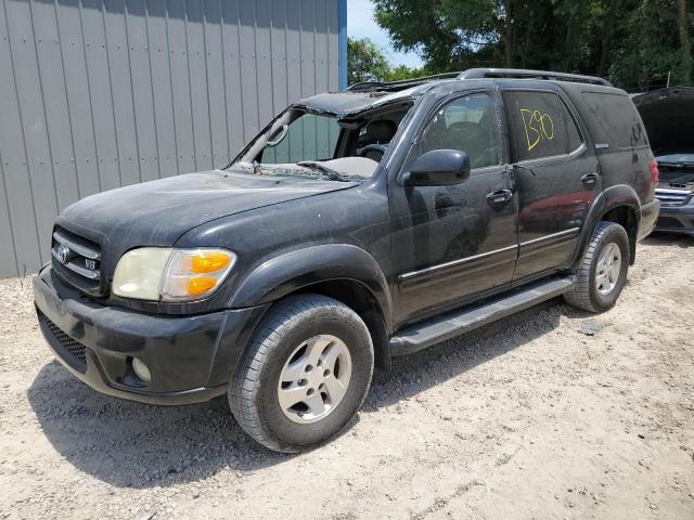 2002 Toyota Sequoia Limited VIN: 5TDZT38A42S114807 Lot: 58438784