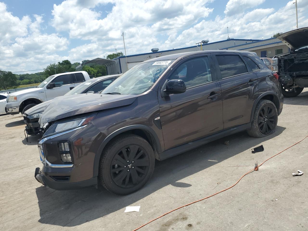 2021 Mitsubishi Outlander Sport Es vin: JA4APUAU1MU021120