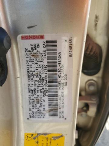 2003 Lexus Es 300 VIN: JTHBF30G430117380 Lot: 60945314