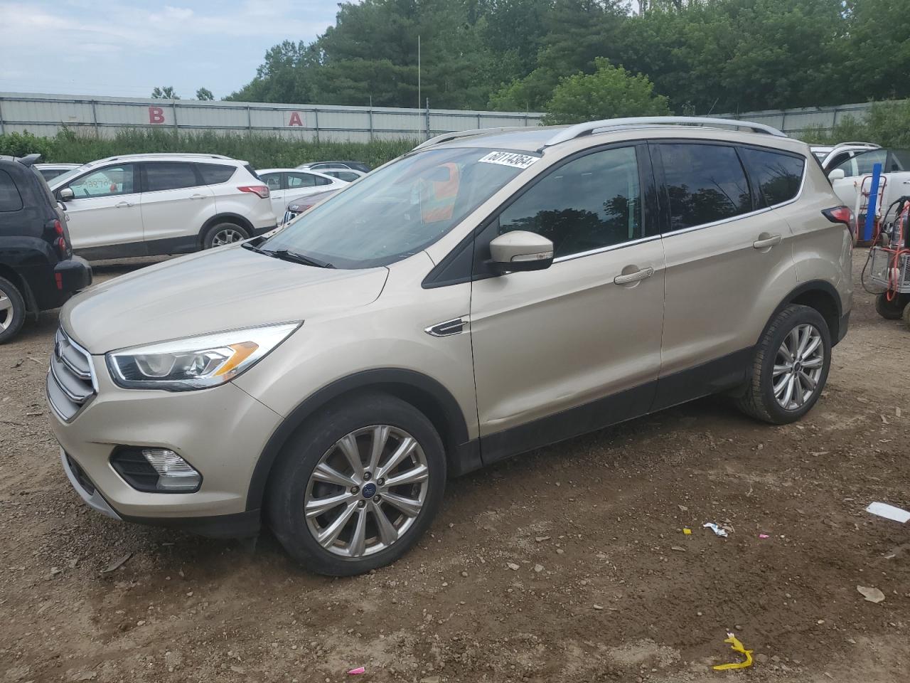 2017 Ford Escape Titanium vin: 1FMCU0J99HUD95634