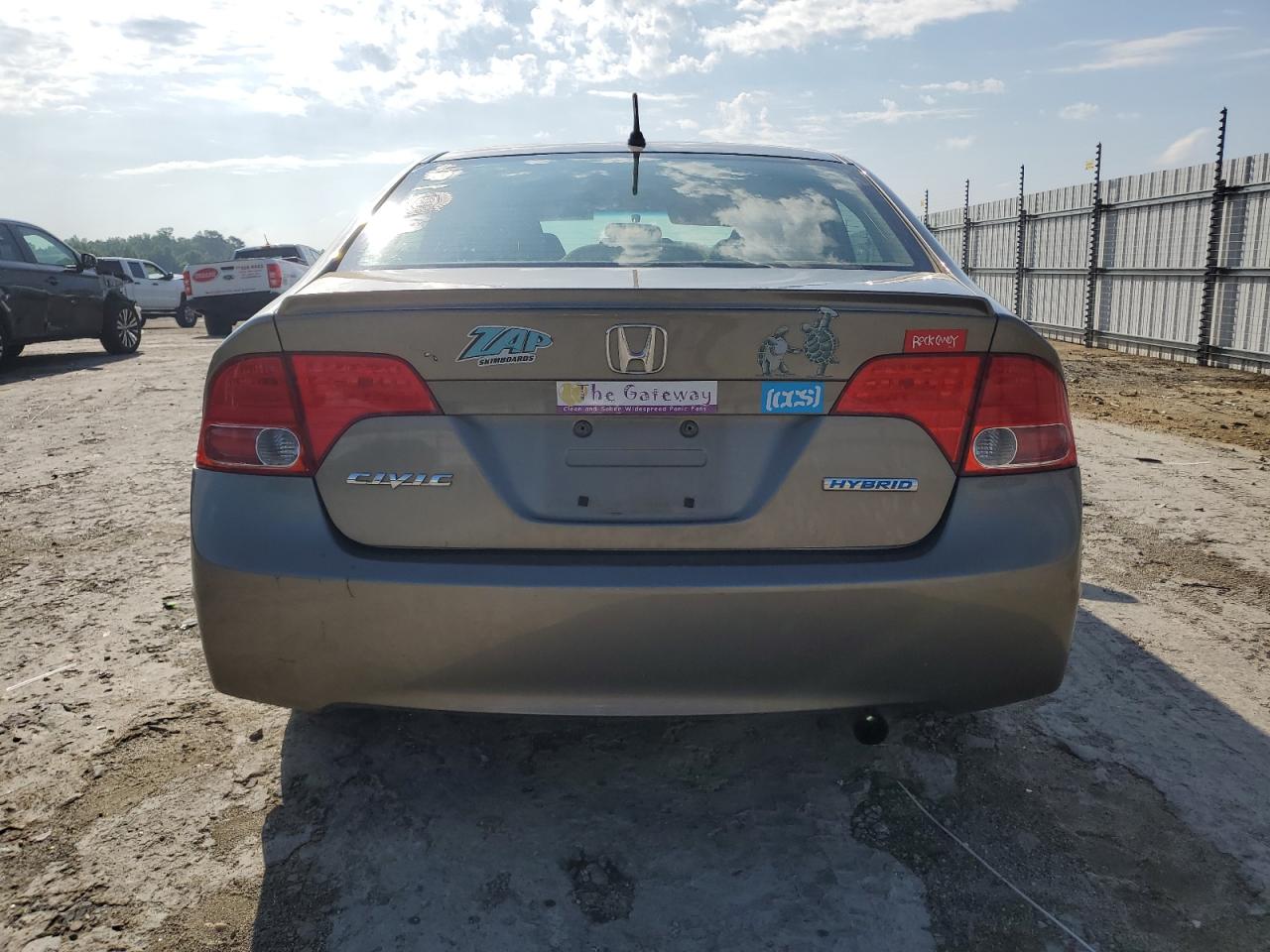 JHMFA36218S019009 2008 Honda Civic Hybrid