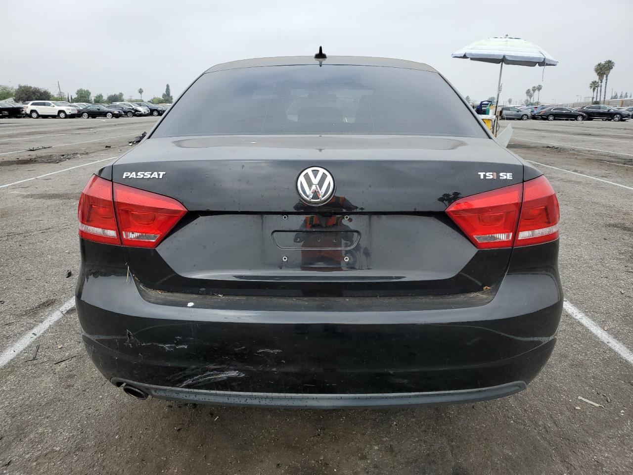 2015 Volkswagen Passat Se vin: 1VWBT7A34FC048929