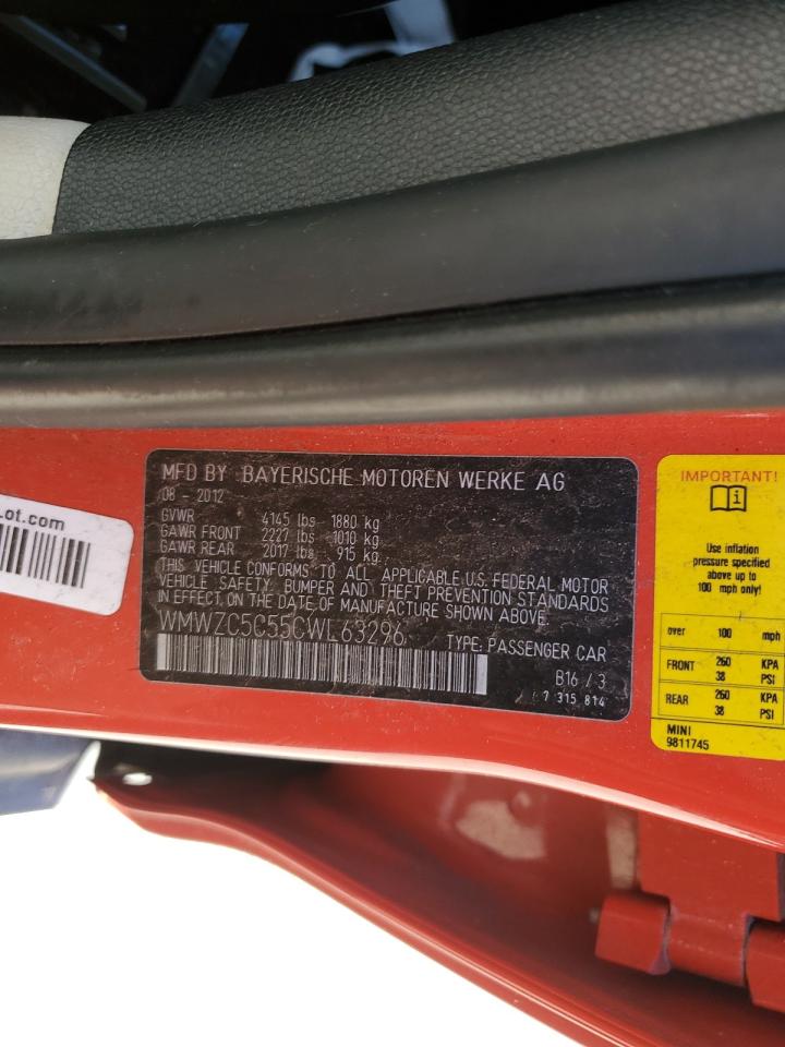 WMWZC5C55CWL63296 2012 Mini Cooper S Countryman