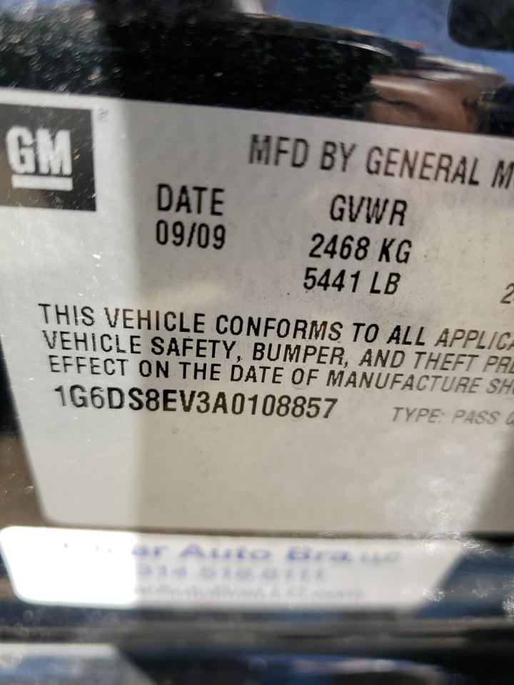 1G6DS8EV3A0108857 2010 Cadillac Cts Premium Collection