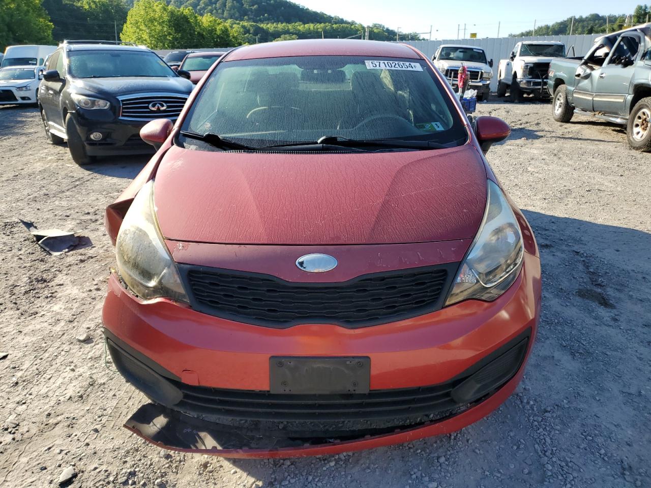 2013 Kia Rio Lx vin: KNADM4A36D6277998