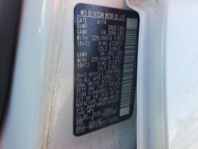 2014 Nissan Juke S VIN: JN8AF5MR0ET362929 Lot: 60913854