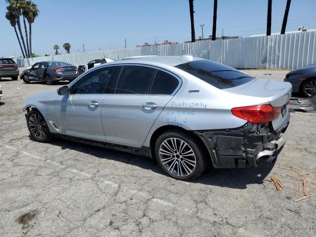 BMW 530XE 2018 silver  hybrid engine WBAJB1C58JB374550 photo #3