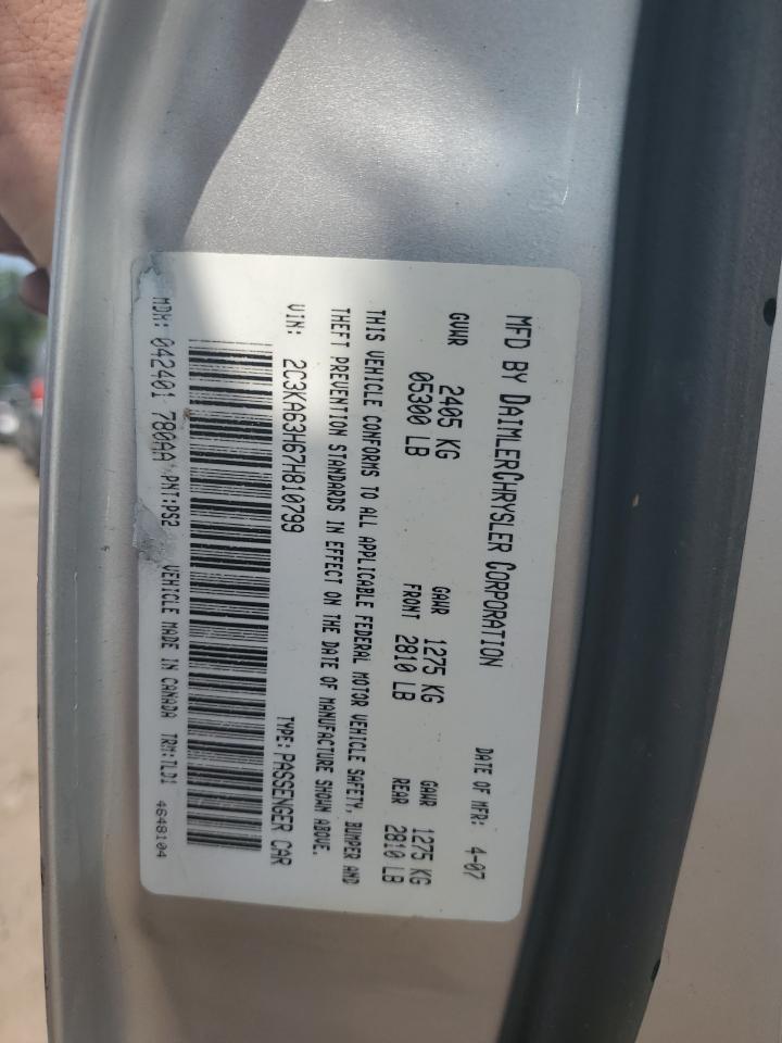 2C3KA63H67H810799 2007 Chrysler 300C