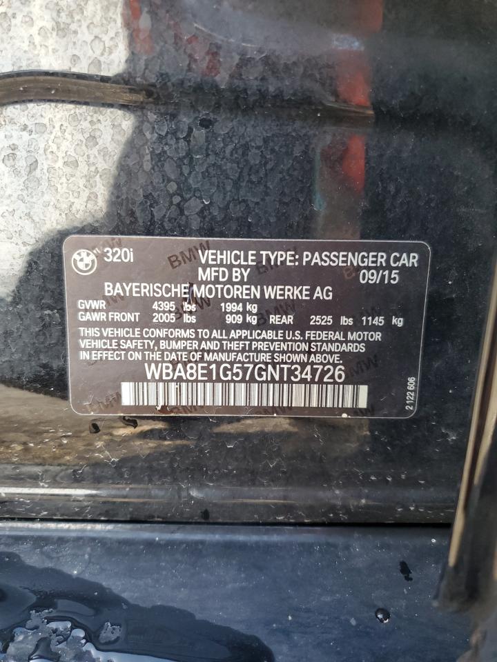 WBA8E1G57GNT34726 2016 BMW 320 I