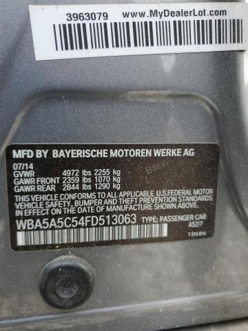 VIN WBA5A5C54FD513063 2015 BMW 5 Series, 528 I no.12