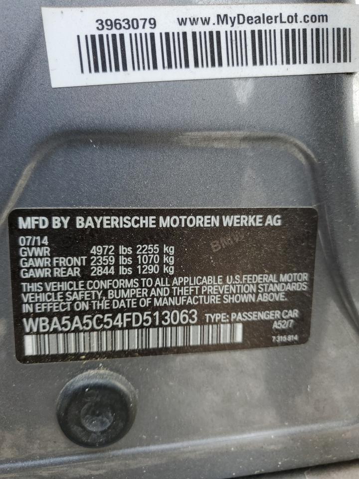WBA5A5C54FD513063 2015 BMW 528 I