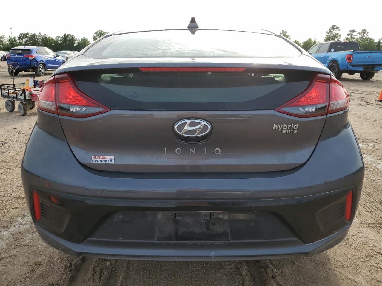 KMHC65LC5HU025345 2017 Hyundai Ioniq Blue