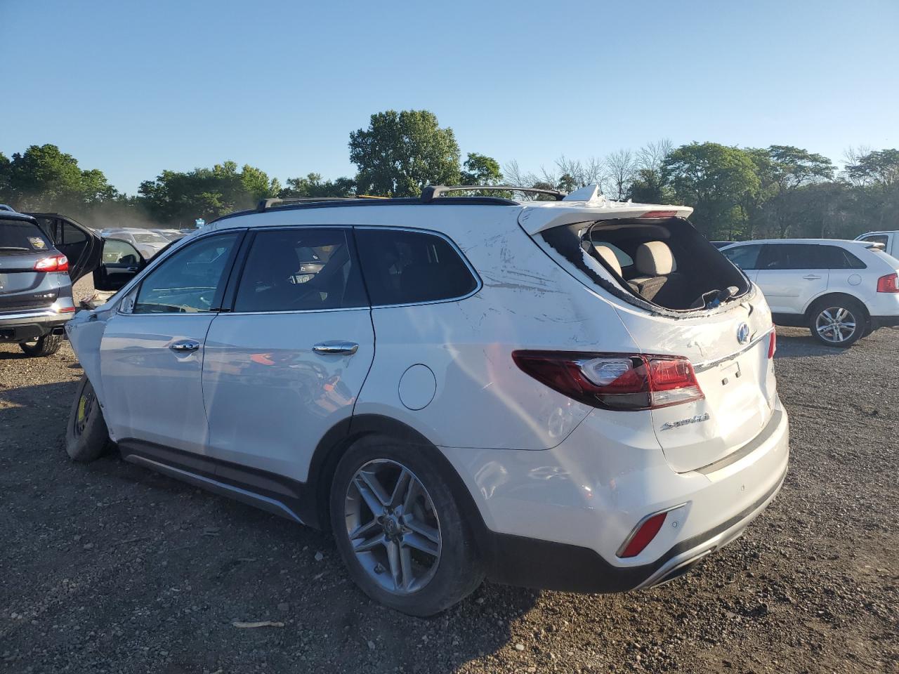 KM8SR4HF6JU270578 2018 Hyundai Santa Fe Se Ultimate