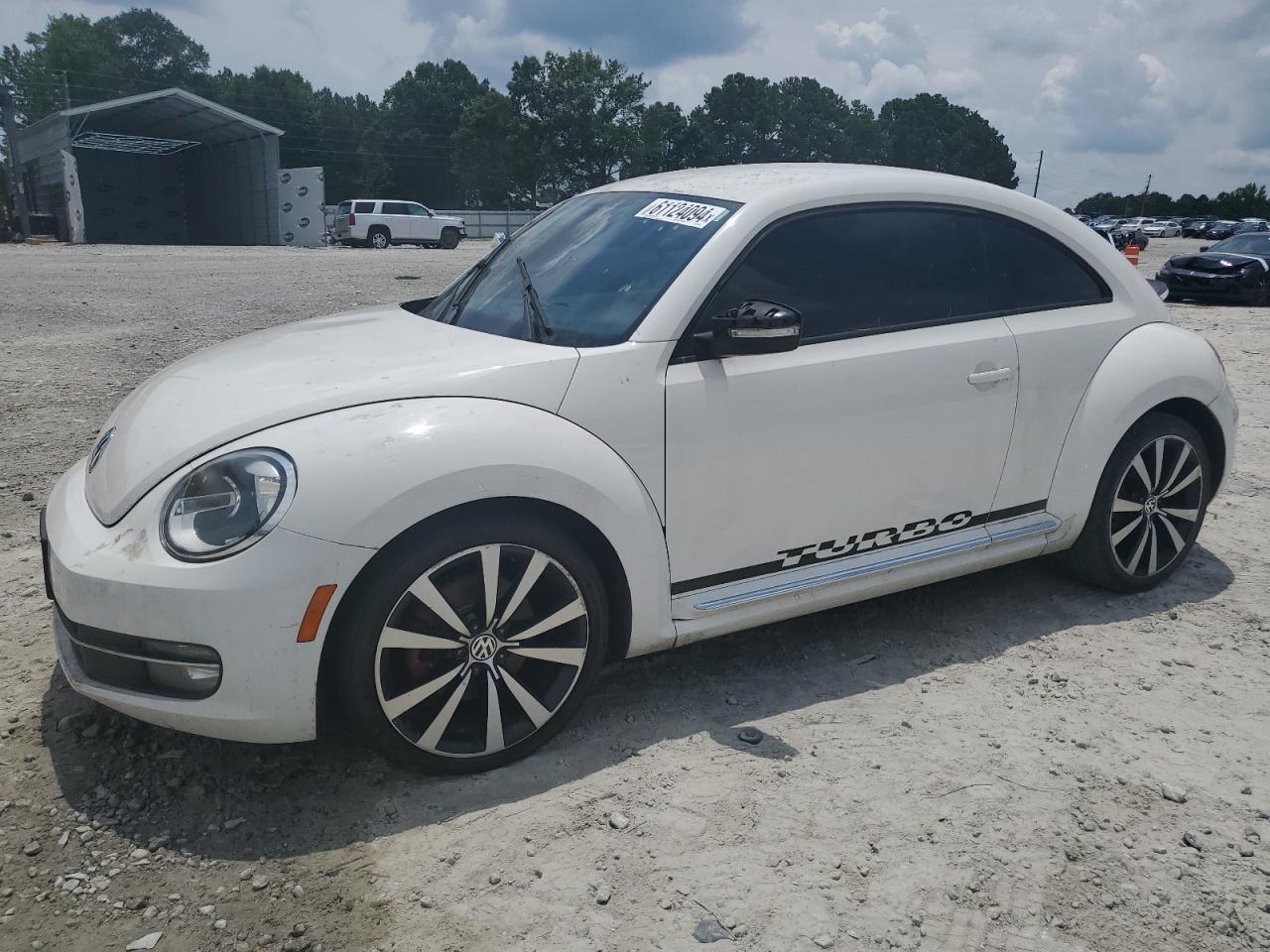 2012 Volkswagen Beetle Turbo vin: 3VWVA7AT3CM605178