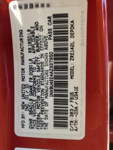 2010 Toyota Corolla Base VIN: 1NXBU4EE4AZ337950 Lot: 57965244