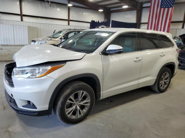 VIN 5TDZKRFH1ES012133 2014 Toyota Highlander, LE no.1