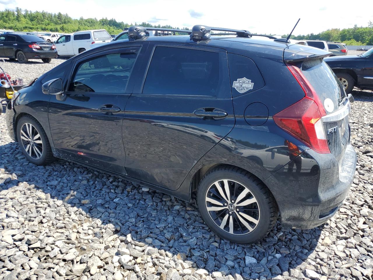 3HGGK5H82KM746077 2019 Honda Fit Ex