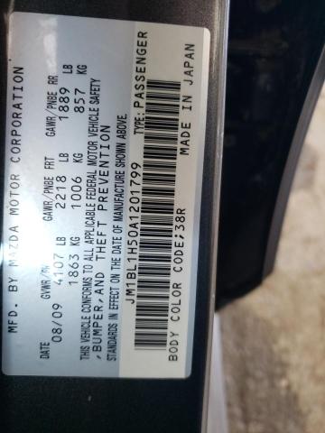 2010 Mazda 3 S VIN: JM1BL1H50A1201799 Lot: 59504204