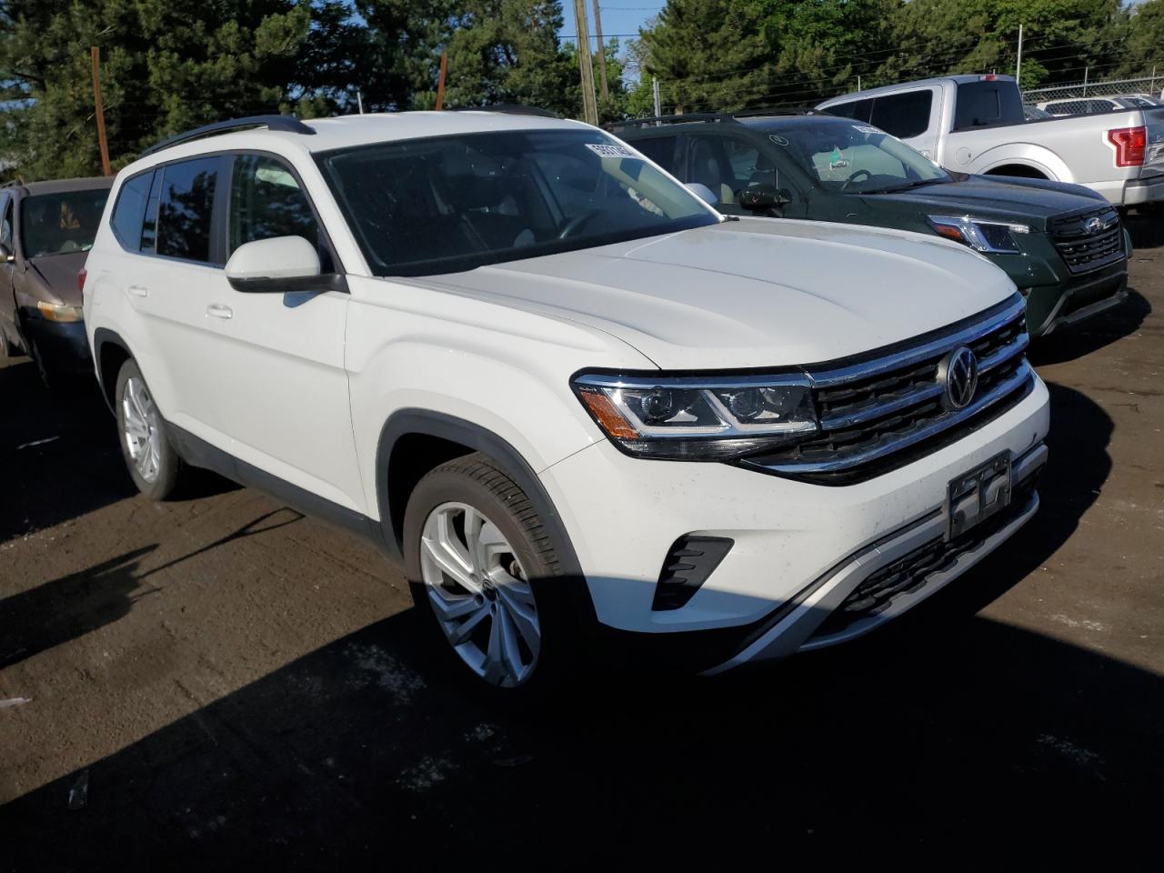 2021 Volkswagen Atlas Se vin: 1V2HR2CA3MC510869