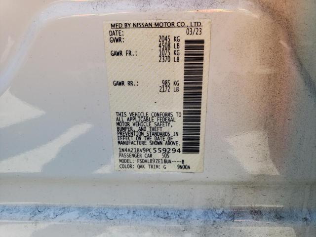 2023 NISSAN LEAF S - 1N4AZ1BV9PC559294
