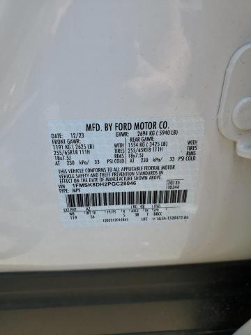 2023 Ford Explorer Xlt VIN: 1FMSK8DH2PGC28046 Lot: 58031904