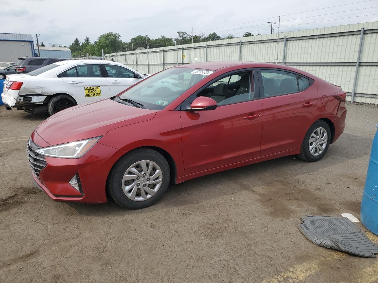 KMHD74LFXKU792251 2019 Hyundai Elantra Se